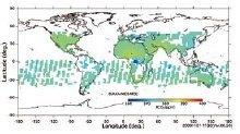 Figure 16. FTS SWIR Level 3 global CO2 distribution for August 2013. Blanks in white denote no available data.