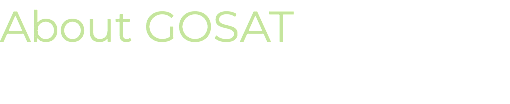 About GOSAT 