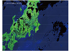 図15、CAI L2雲フラグプロダクトの例